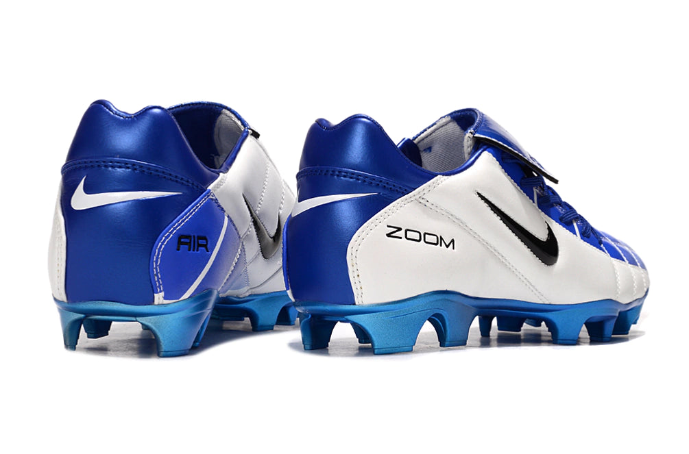 Chuteira Nike Total 90 Campo - Branco/Azul