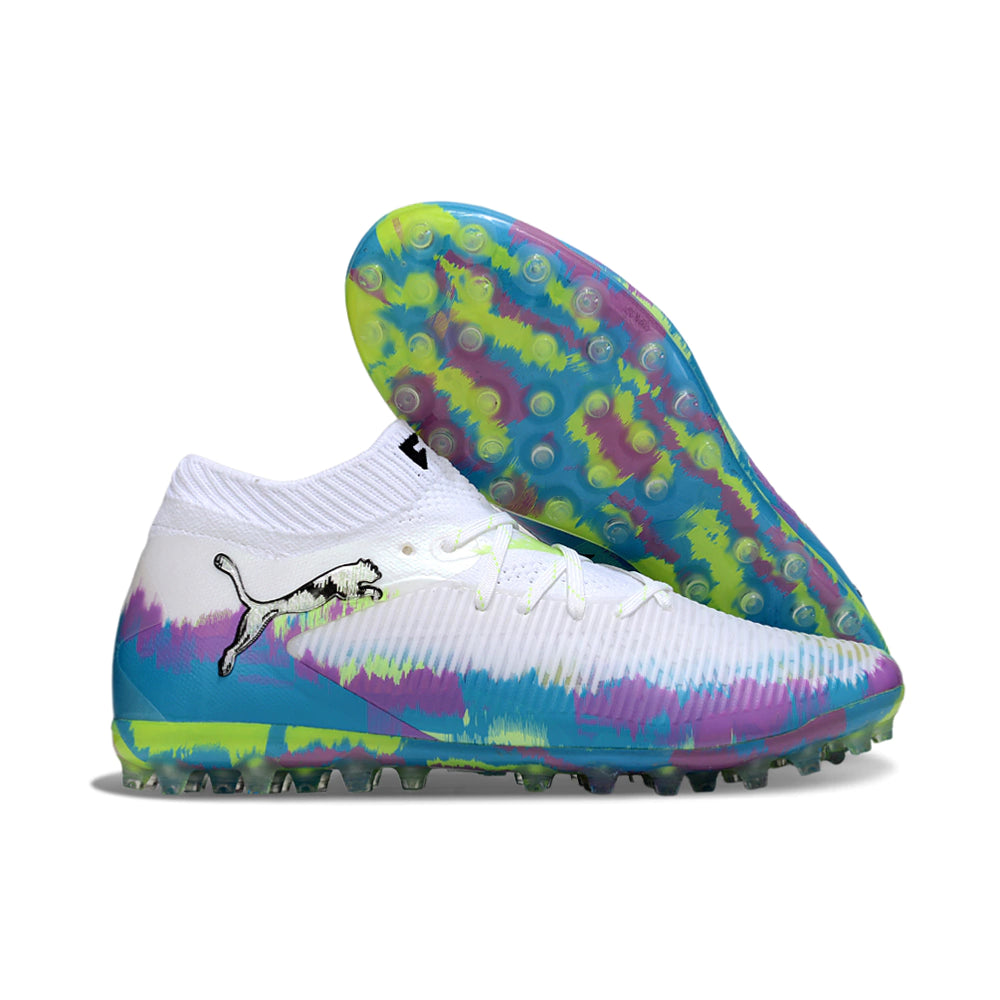 Chuteira Puma Future 8 Match MG - Roxo/Azul