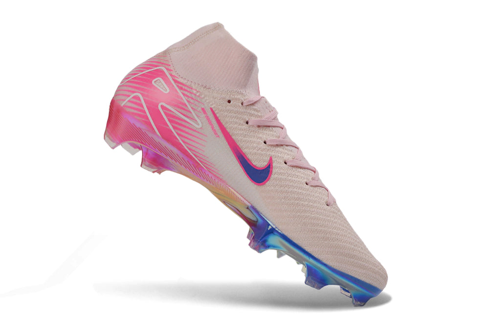 Chuteira Nike Air Zoom Mercurial Superfly 10 Elite Campo - Rosa