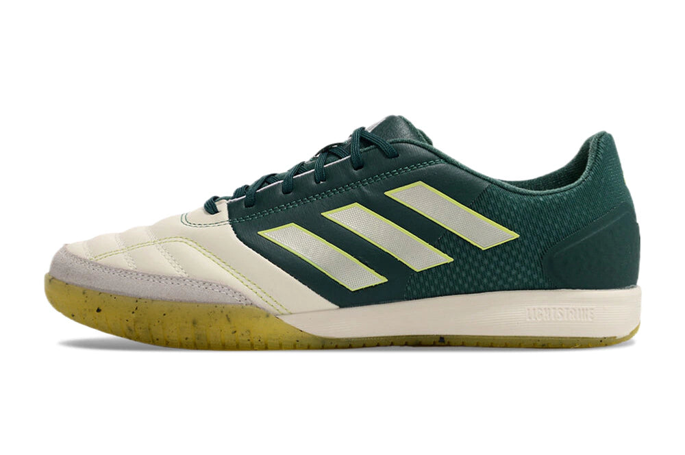 Chuteira Adidas Top Sala Futsal - Verde/Amarelo/Branco