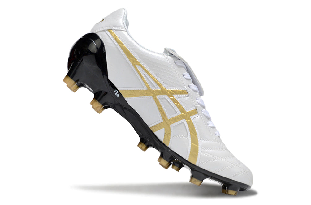 Chuteira Campo Asics Lethal Testimonial 4 IT - Branco/Preto