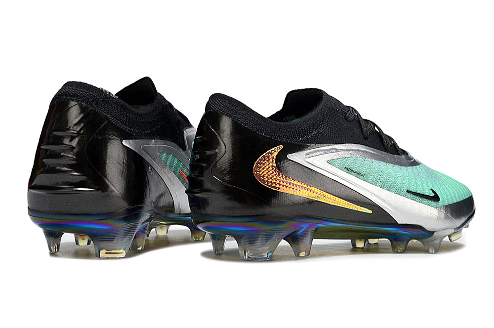 Chuteira Campo NIKE Phantom 6 Elite FG - Azul/Preto