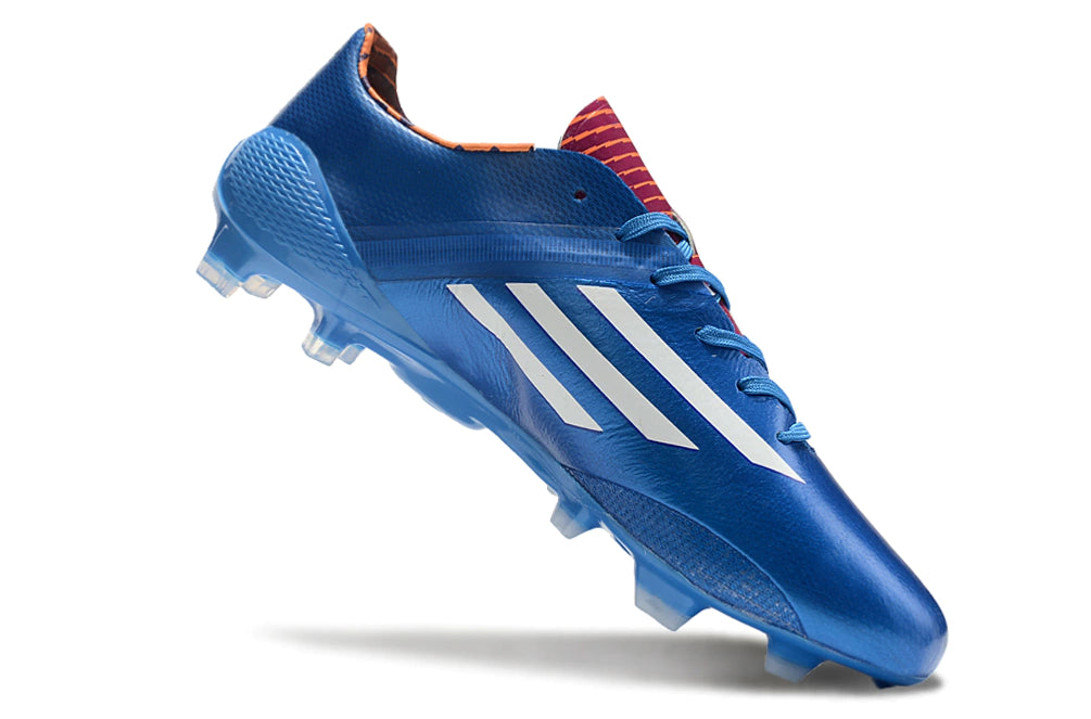 Chuteira Adidas F50 X Campo - Azul/Branco