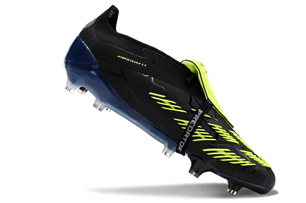 Chuteira Adidas Predstrike Elite Campo - Preto/Verde