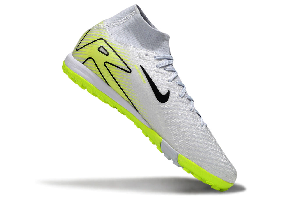Chuteira Nike Mercurial Superfly 10 Elite Society - Branco/Verde