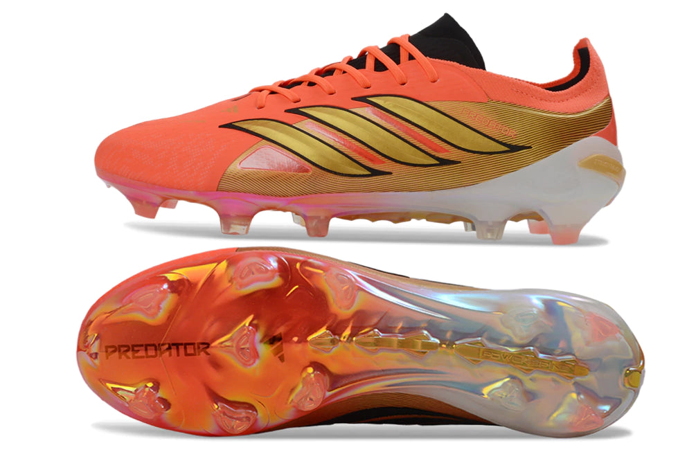 Chuteira Adidas Predator Elite 26 Campo FG - Laranja