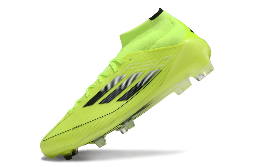 Chuteira Adidas F50 Elite Mid Campo - Verde/Preto