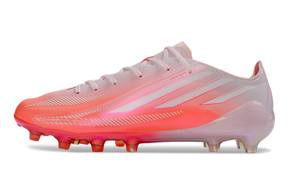 Chuteira Adidas F50 Hyperfast FG - Rosa