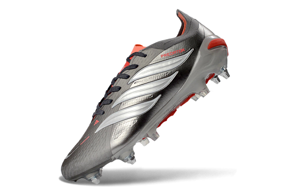 Chuteira Adidas Predator Elite 26 SG - Cinza