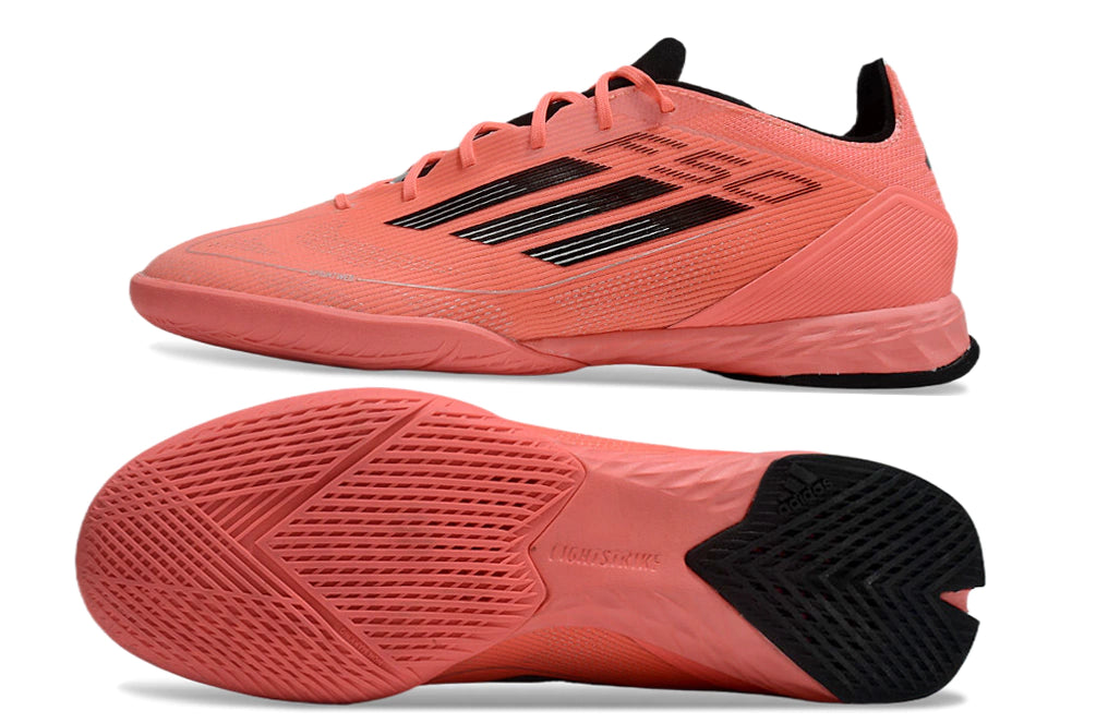 Chuteira Adidas X F50 Futsal - Laranja/Preto