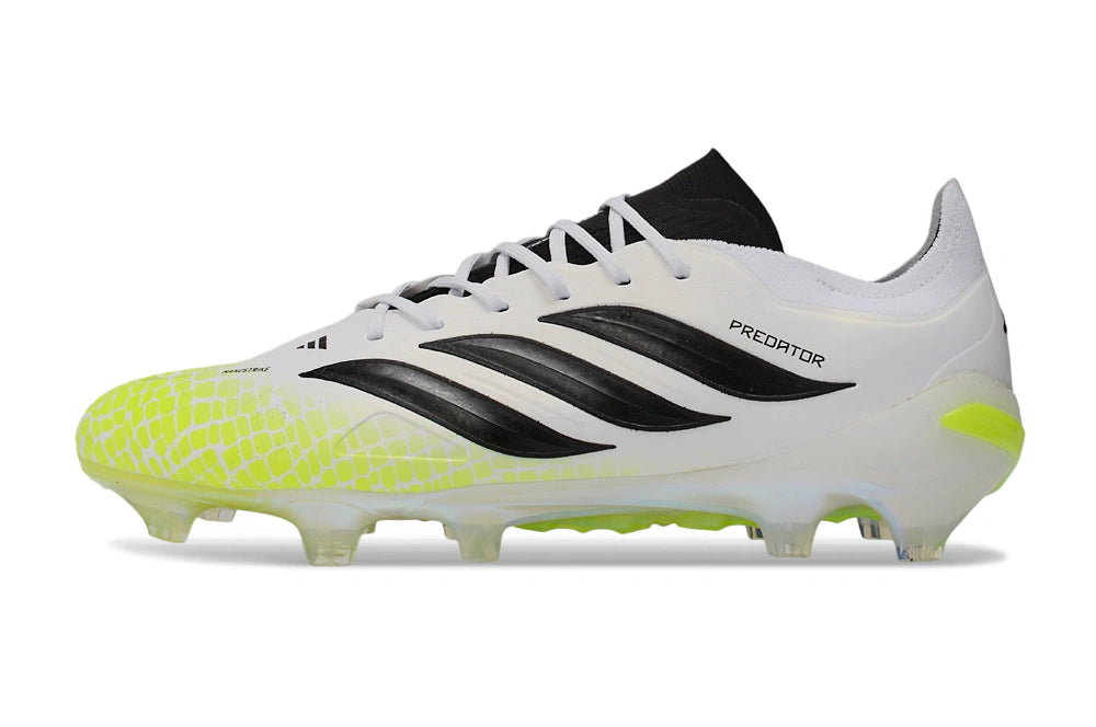Chuteira Adidas Predator Elite 26 Campo FG - Branco/Verde