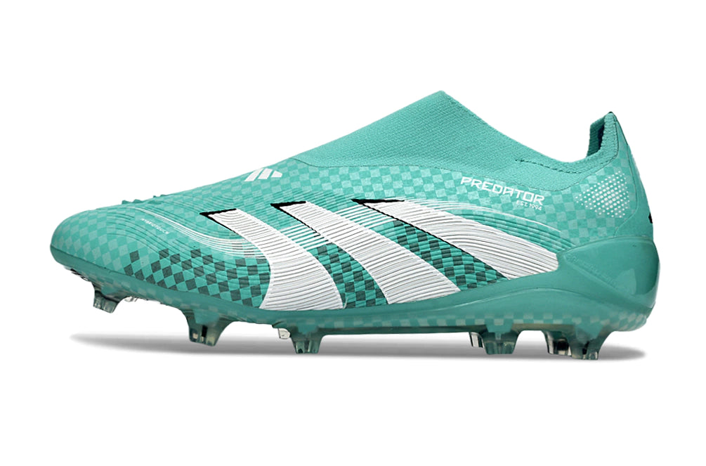 Chuteira Adidas Predator Elite 25 Laceless Campo - Azul