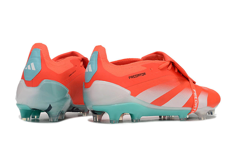Chuteira Adidas Predstrike Elite Campo - Vermelho/Branco
