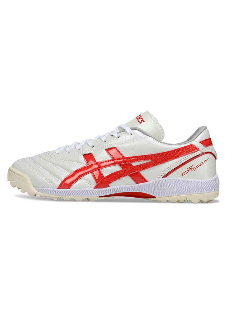 Chuteira Asics Japan Society - Branco/Vermelho