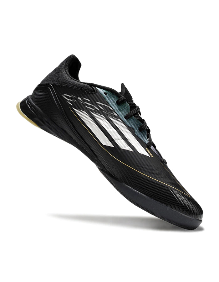 Chuteira Adidas X F50 Futsal - Preto/Branco/Verde