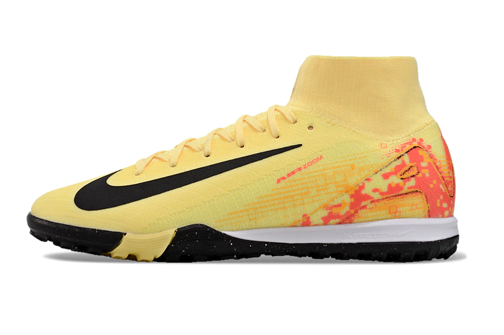 Chuteira Nike Mercurial Superfly 10 Elite Society - Laranja/Preto