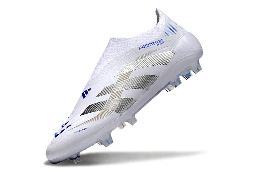 Chuteira Adidas Predator Elite 25 Laceless Campo "Polar Victory Pack"