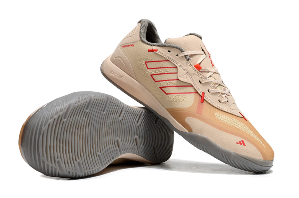 Chuteira Adidas Fevernova Futsal - Marrom