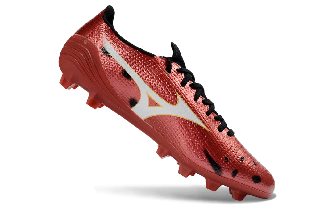 Chuteira Mizuno Alpha Japan 3 FG - Vermelho