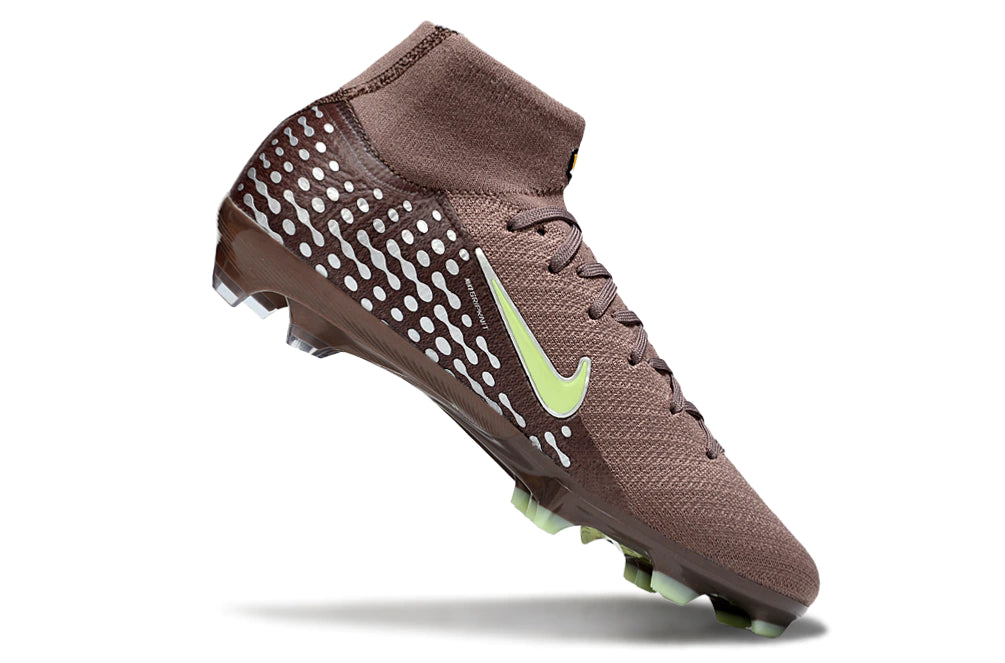Chuteira Nike Air Zoom Mercurial Superfly 10 Elite Campo - Marrom