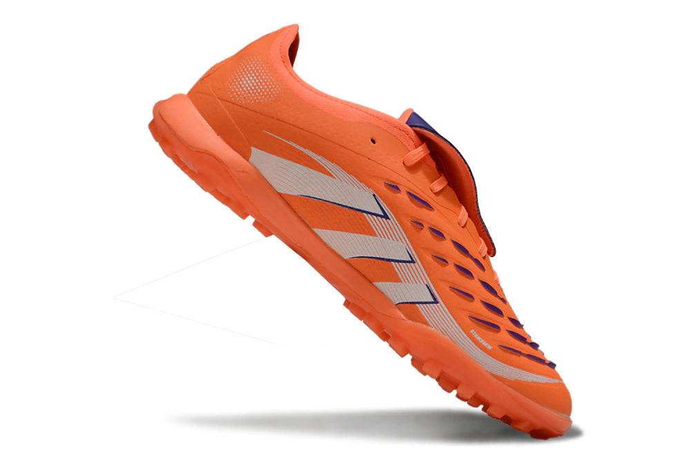 Chuteira Adidas Predator Tongue Elite 25 Society - Laranja