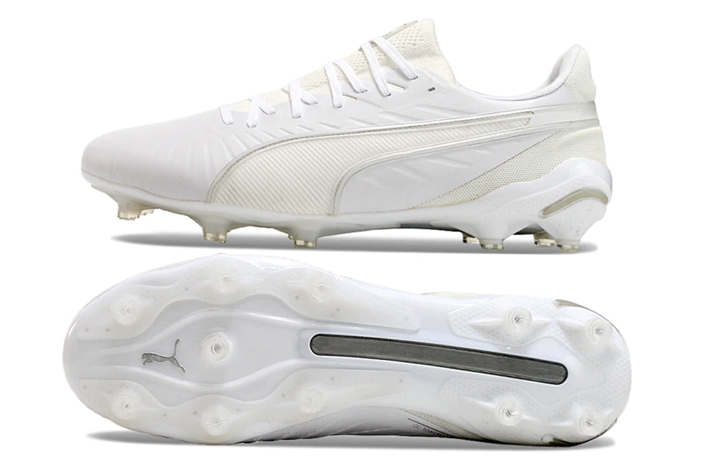Chuteira Puma King Ultimate X FG - Branco