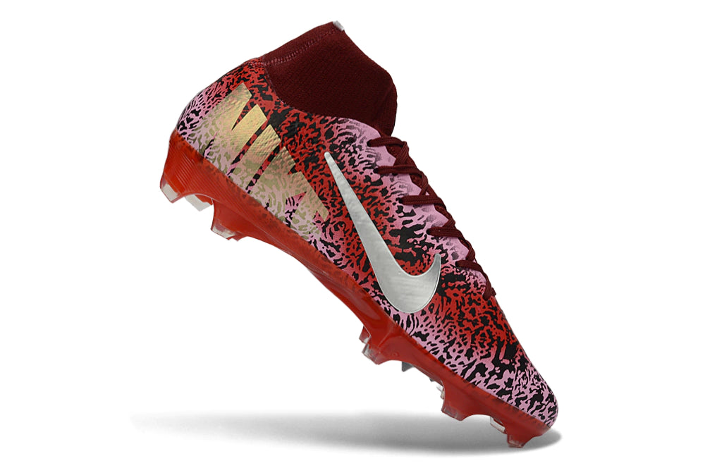 Chuteira Nike Air Zoom Mercurial Superfly 10 Elite Campo - Vermelho