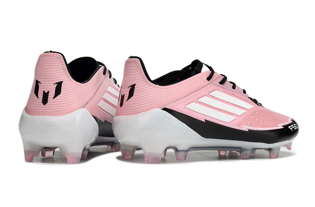 Chuteira Adidas F50 X Campo - Preto/Rosa