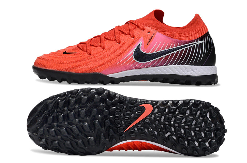 Chuteira Nike Phantom GX 2 Elite Society TF - Vermelho/Preto