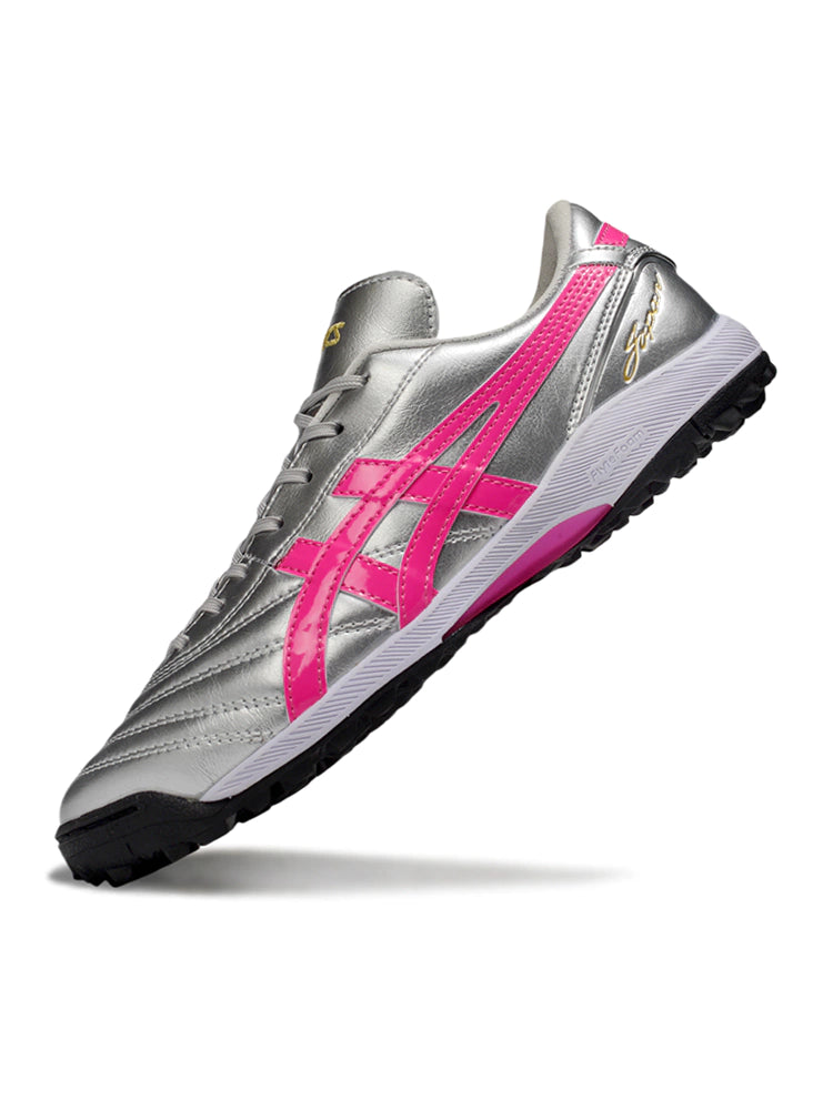 Chuteira Asics Japan Society - Cinza/Rosa
