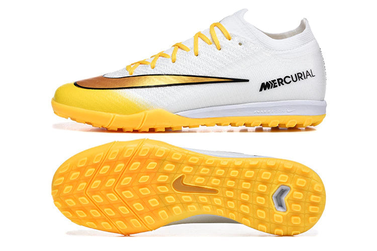 Chuteira Nike Mercurial Vapor 16 Elite Society - Branco/Amarelo