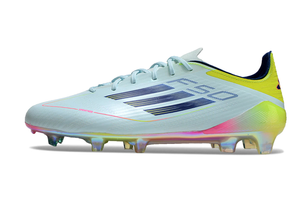 Chuteira Adidas F50 X Campo - Azul/Verde