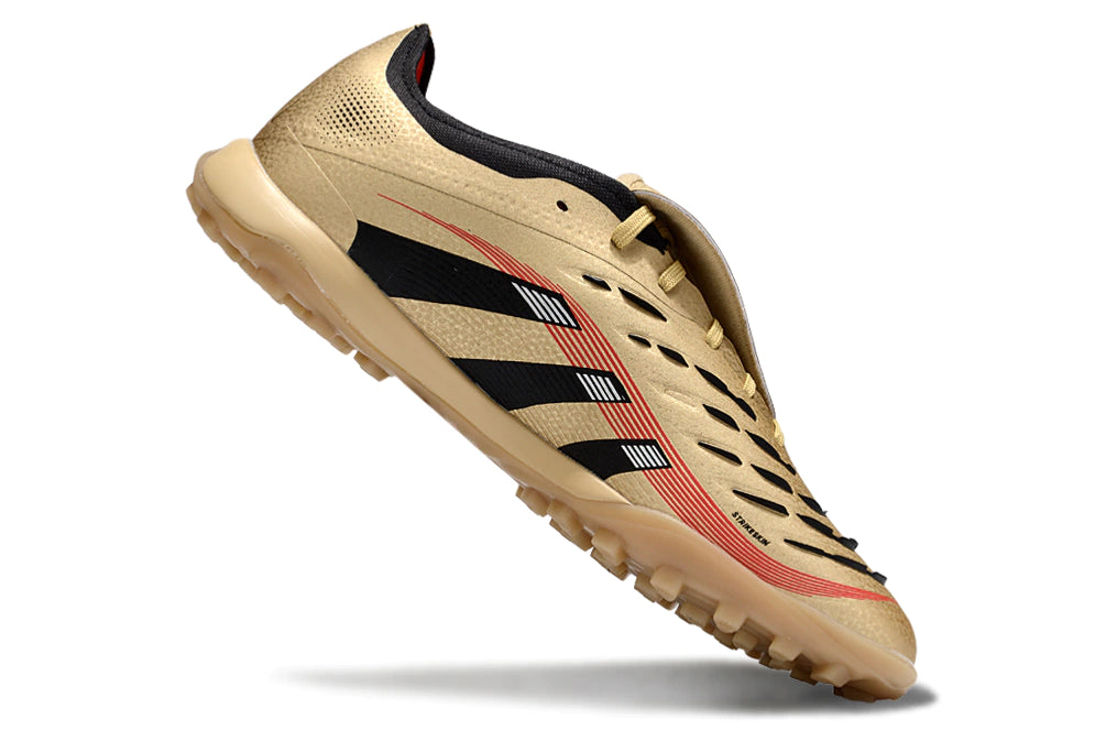 Chuteira Adidas Predator Tongue Elite 25 Society - Marrom/Preto