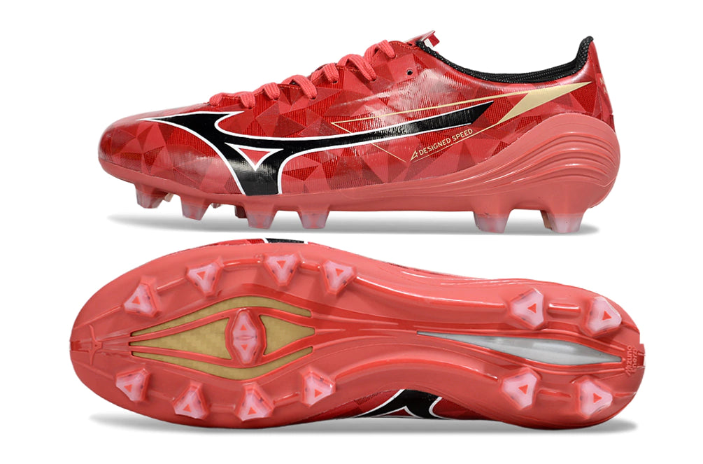 Chuteira Mizuno Alpha Japan FG "Ruby Red"