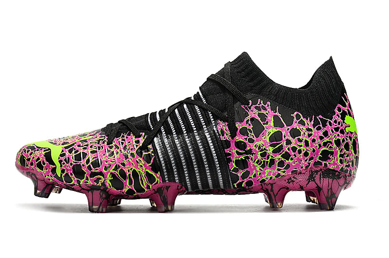 Chuteira Puma Future Z 1.1 Campo FG/AG - Vermelho/Preto
