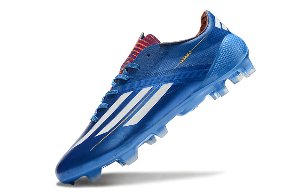Chuteira Adidas F50 X Campo - Azul/Branco