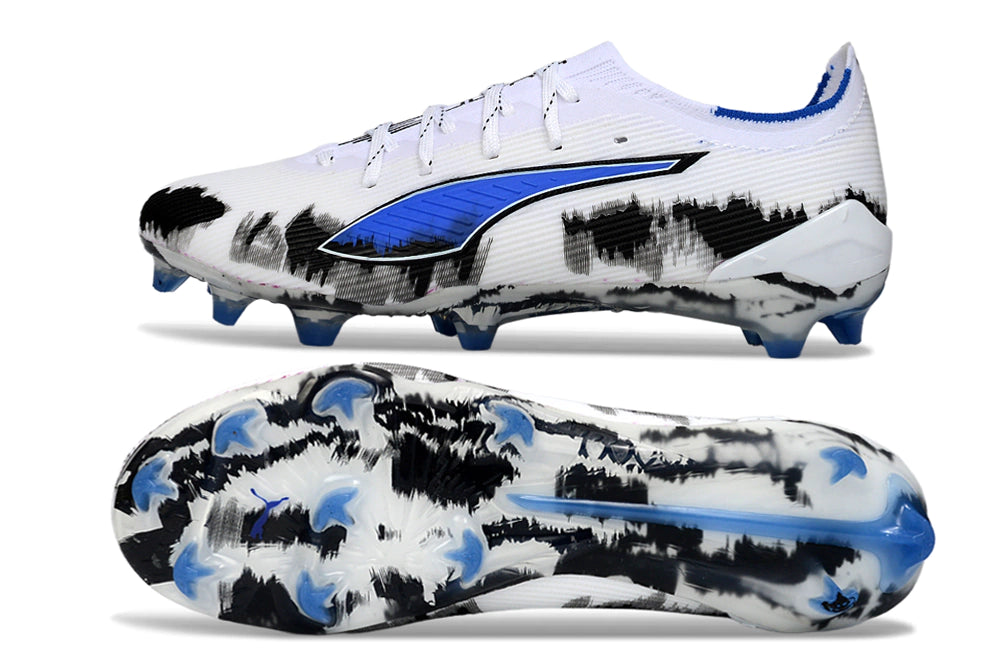 Chuteira Puma Ultra 5 Carbon FG - Branco