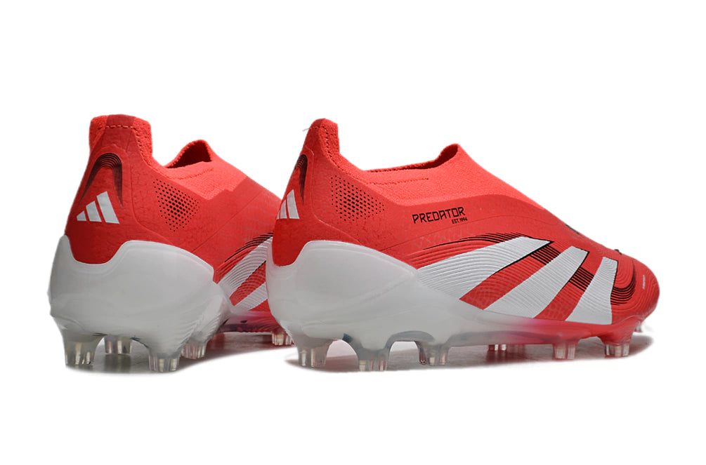 Chuteira Adidas Predator Elite 25 Laceless Campo "Pure Victory"