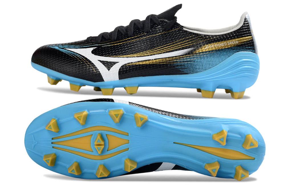 Chuteira Mizuno Alpha Japan 3 FG - Azul
