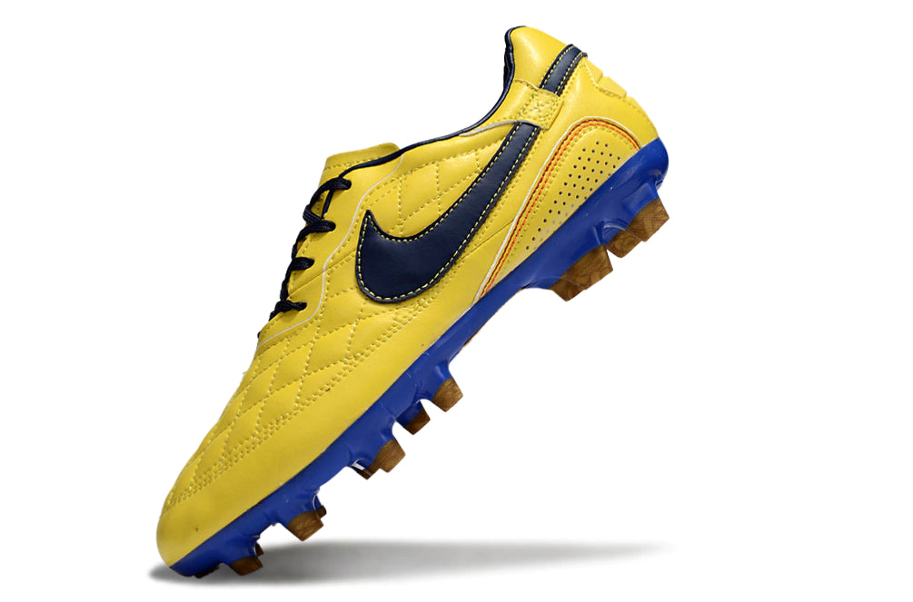 Chuteira Nike Tiempo Legend 10R Elite Campo - Amarelo