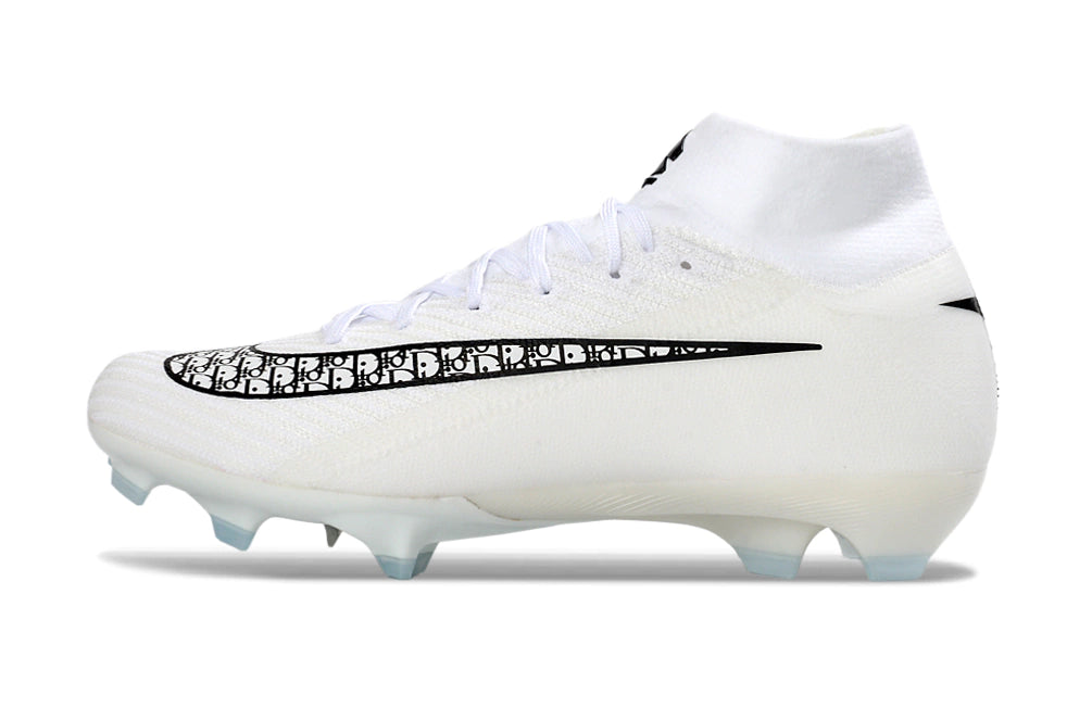 Chuteira Nike Air Zoom Mercurial Superfly 10 Elite Campo - Branco