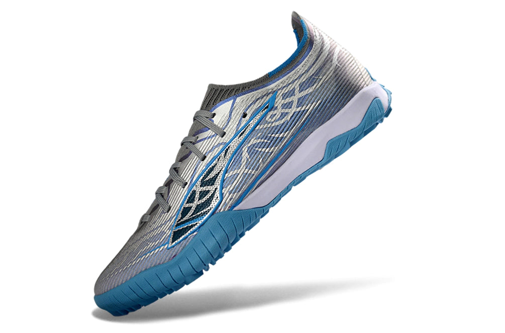 Chuteira Puma Ultra 5 Pro Cage Society - Cinza/Azul