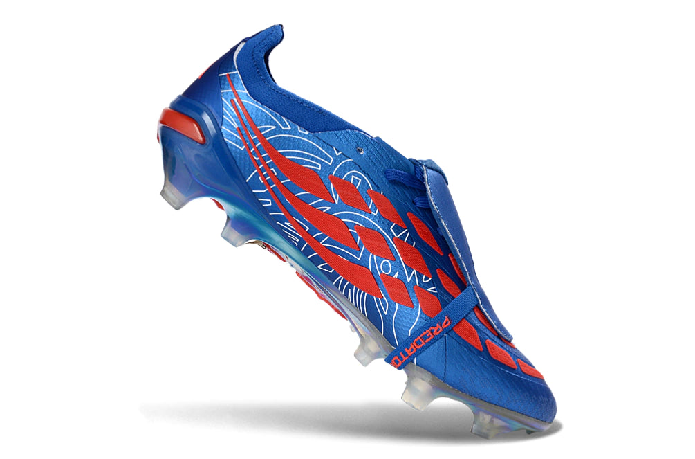 Chuteira Adidas Predator Tongue 26 Elite FG - Azul