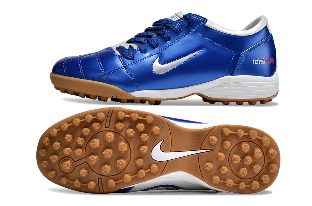 Chuteira Nike Total 90 Society - Azul/Branco