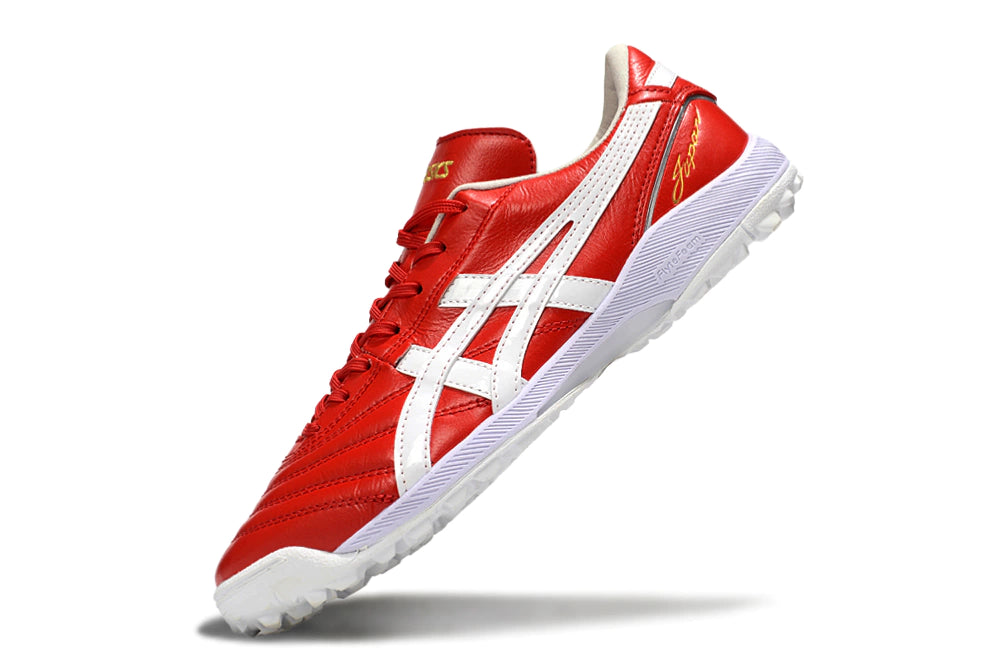 Chuteira Asics Japan Society - Vermelho/Branco