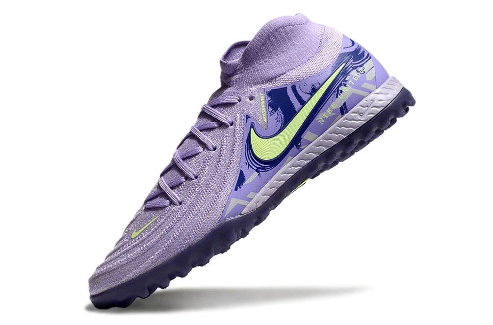 Chuteira Nike React Phantom Luna 2 Elite Society - Roxo "United Pack"