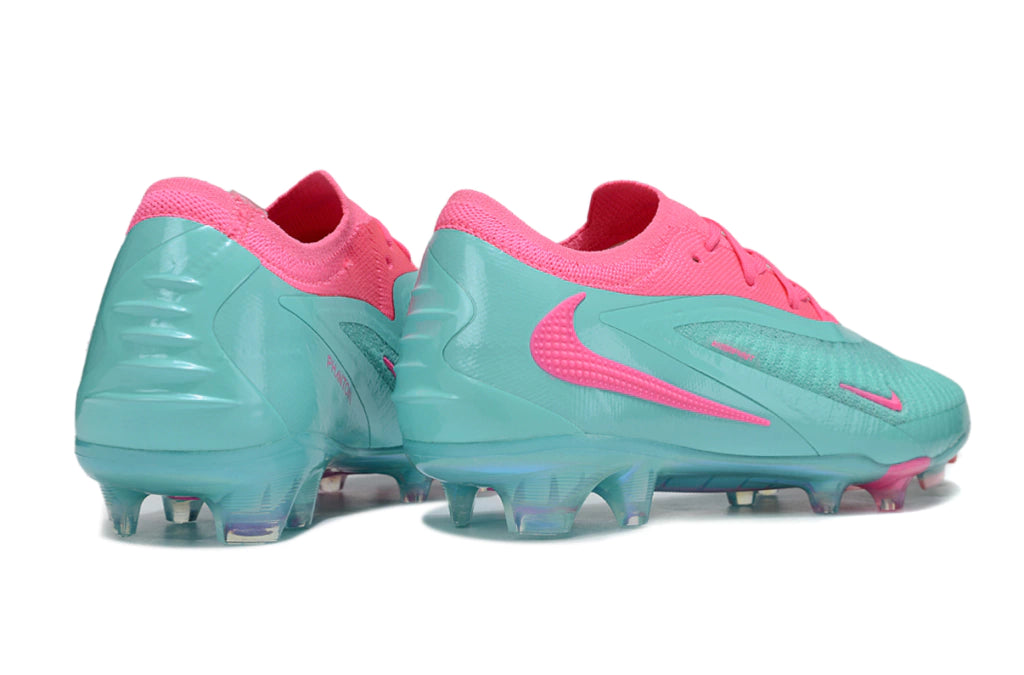Chuteira Campo NIKE Phantom 6 Elite FG - Azul/Rosa