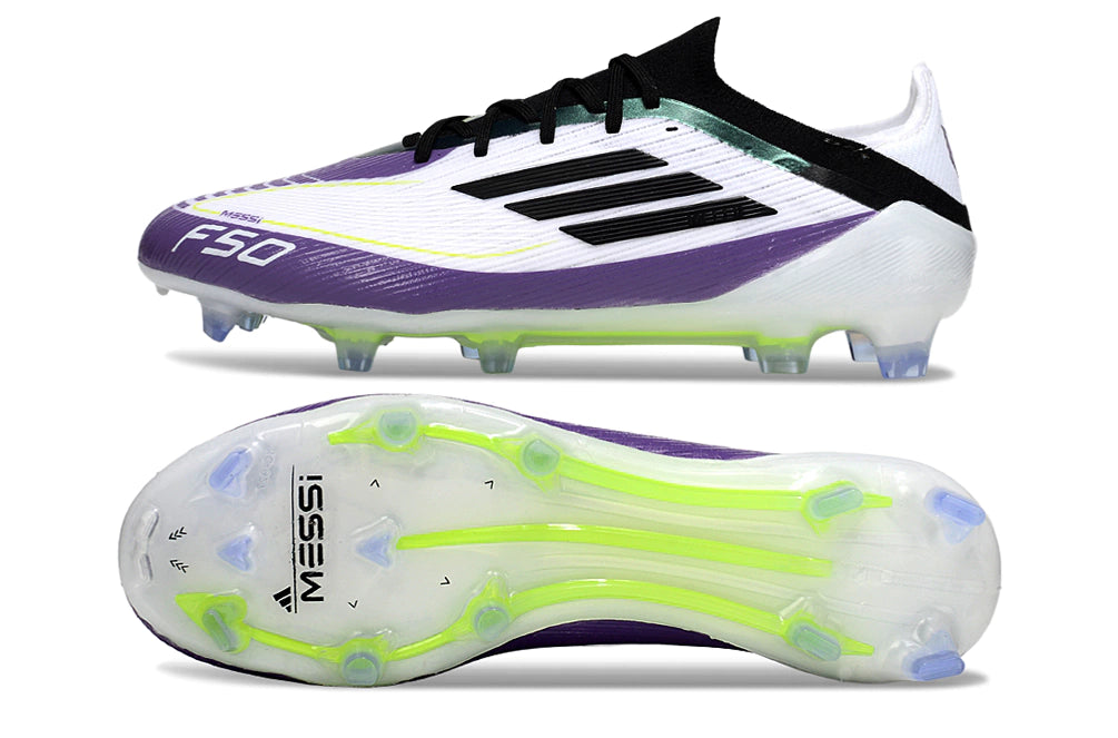 Chuteira Adidas F50 X Campo - Roxo/Branco
