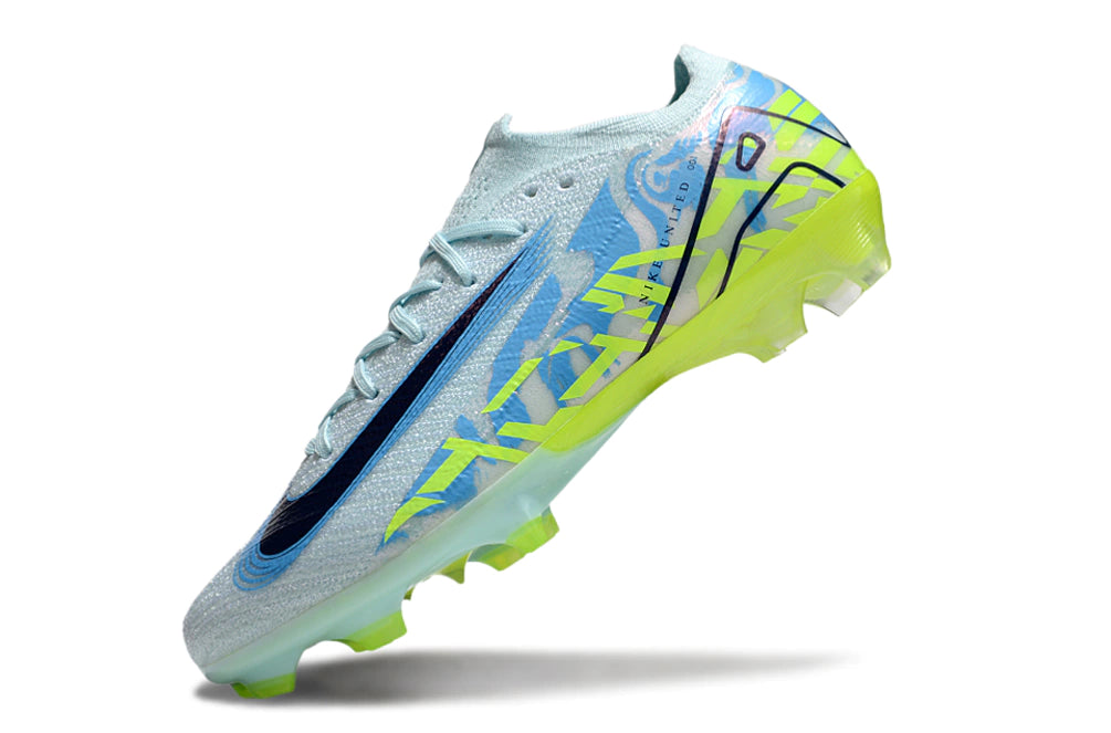 Chuteira Nike Air Zoom Mercurial Vapor 16 Elite FG - Verde/Azul