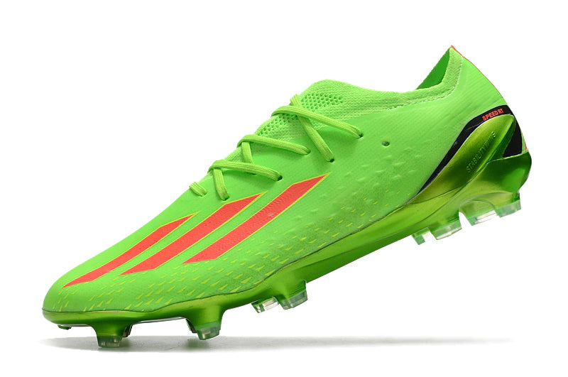 Chuteira Adidas X Speedportal.1 FG - Verde/Laranja
